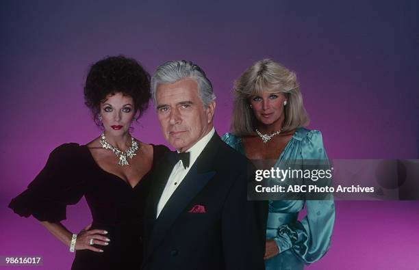 Cast Gallery Airdate August 31, 1982. JOAN COLLINS;JOHN FORSYTHE;LINDA EVANS