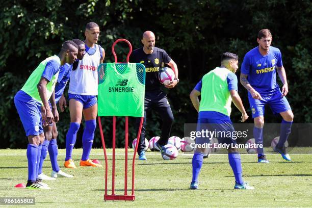 New head coach Miguel Cardoso of Nantes during the Training Session of Nantes FC on June 28, 2018 in Nantes, France.