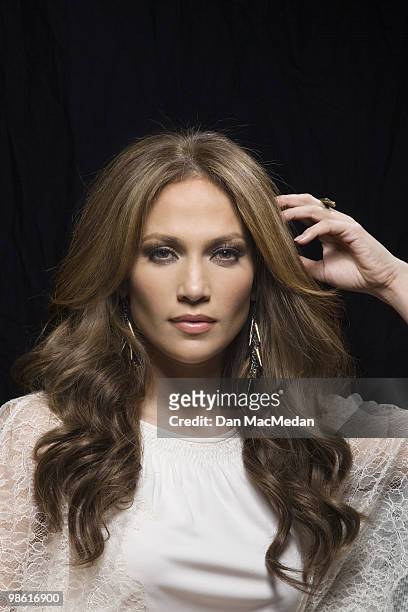 Actress and singer Jennifer Lopez poses at a portrait session for USA Today at the Four Seasons hotel in Los Angeles, CA on March 29, 2010.