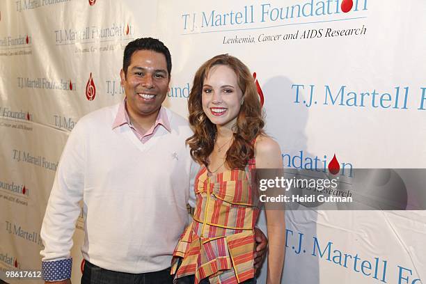 Radio Disney's Ernie D and TV star Meaghan Martin host the 11th Annual T.J. Martell Foundation's Family Day honoring multiplatinum recording artists...