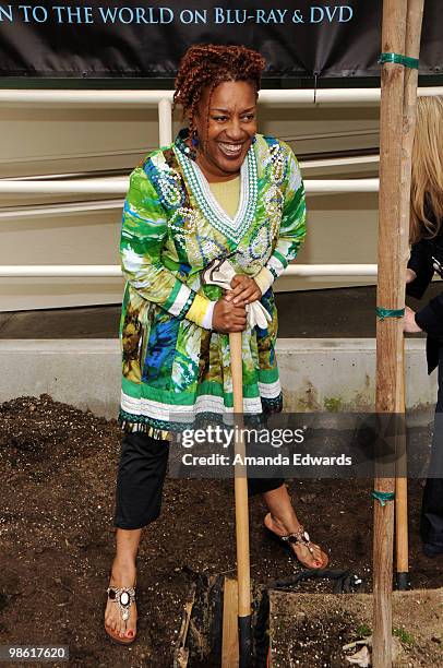 Actress CCH Pounder attends the 20th Century Fox & Earth Day Network's "Avatar" Tree Planting Event on April 22, 2010 in Los Angeles, California.