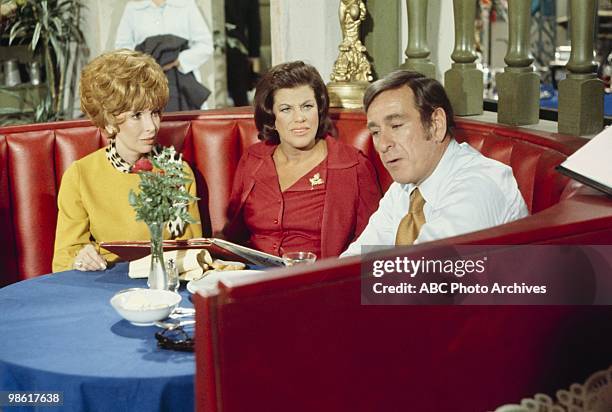 Love and the V.I.P Restaurant" - Airdate on January 23, 1970. JULIE BENNETT;KAYE BALLARD;SHELLEY BERMAN