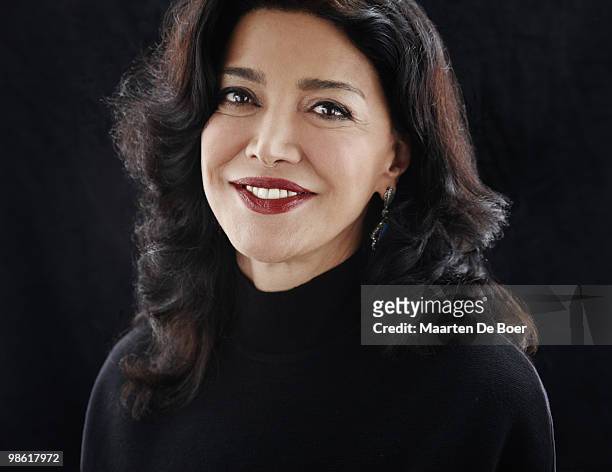 Actress Shohreh Aghdashloo poses at a portrait session for the SAG Foundation in Los Angeles, CA on November 4, 2009. CREDIT MUST READ: Maarten de...