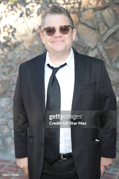 Patton Oswalt is seen on June 27, 2018 in Los Angeles, CA.