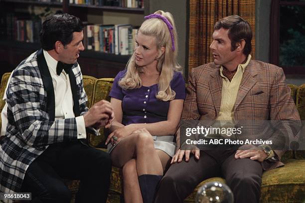 Love and the Great Catch" - Airdate on January 30, 1970. GEORGE LINDSEY;MARY WILCOX;ADAM WEST