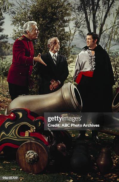 Love and the Duel" - Airdate March 5, 1971. CESAR ROMERO;JAY NOVELLA;GEORGE LINDSEY