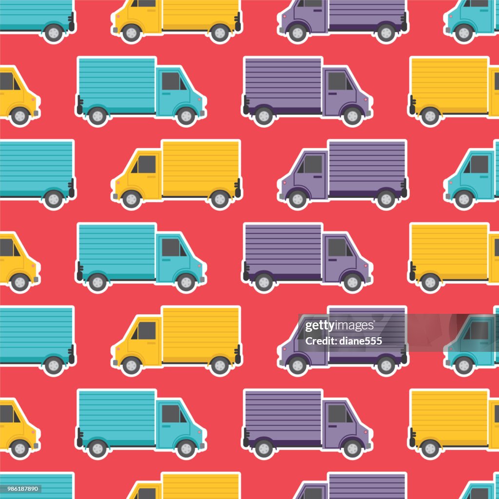 Transport Tree Pattern Seamless Transportation Pattern High-Res Vector Graphic - Getty Images