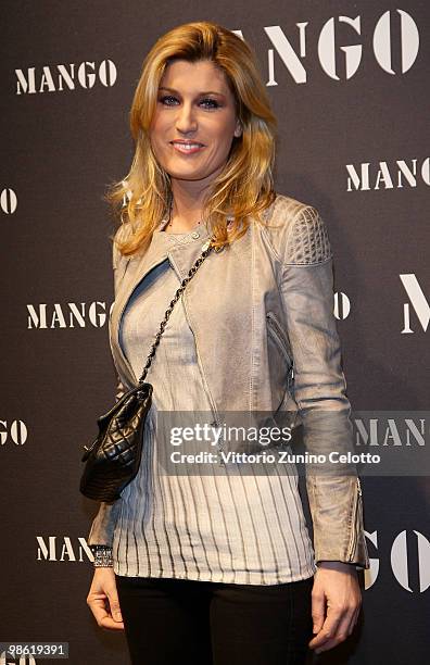 Raffaella Zardo attends the Mango Flagship Store Opening on April 22, 2010 in Milan, Italy.