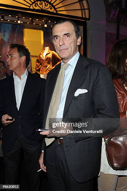 Ferdinando Brachetti Peretti attends "Double Life" book launch at the Boutique Fay on April 22, 2010 in Rome, Italy.