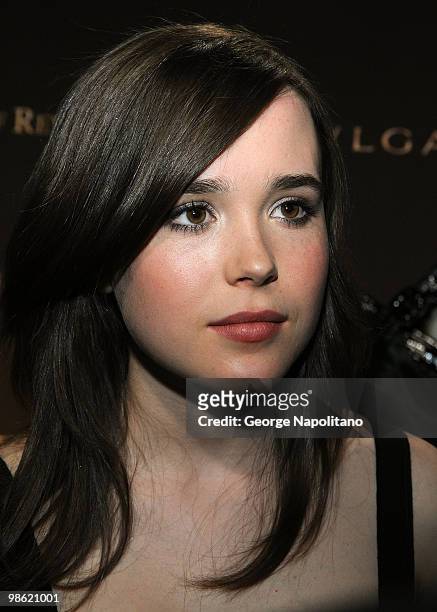 Actress Ellen Page attends the 2007 National Board of Review of Motion Pictures Annual Awards Gala at Cipriani 42nd Street on January 15, 2008 in New...