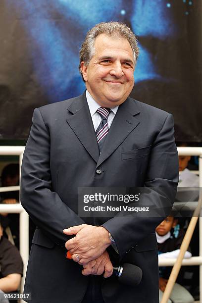 Jim Gianopulos attends the Blu-ray and DVD release of "Avatar" Earth Day tree planting ceremony at Fox Studio Lot on April 22, 2010 in Century City,...