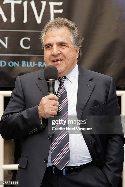 Jim Gianopulos attends the Blu-ray and DVD release of "Avatar" Earth Day tree planting ceremony at Fox Studio Lot on April 22, 2010 in Century City,...