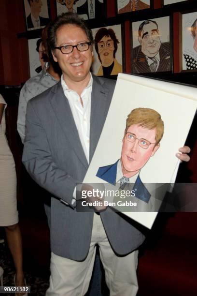 James Spader attends the portrait unveiling for the cast of 'Race' at Sardi's on April 22, 2010 in New York City.