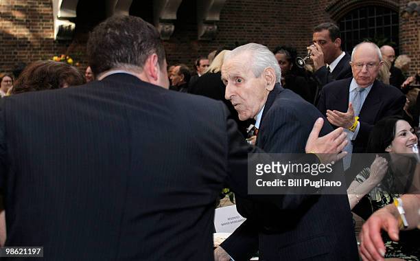 Dr. Jack Kevorkian attends the Detroit premiere of the HBO film "You Don't Know Jack", at the Detroit Institute of Arts April 22, 2010 in Detroit,...