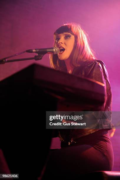 Kate Nash performs at the Village Underground on April 22, 2010 in London, England.