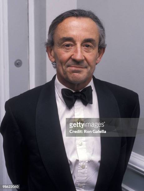 Director Louis Malle attends the Anthology Film Archives Honors Louis and August Lumiere on May 2, 1990 at La Belle Epoque in New York City.