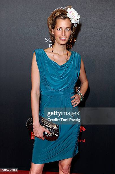 Actress Tina Bordihn attends the 'New Faces Award 2010' at Cafe Moskau on April 22, 2010 in Berlin, Germany.