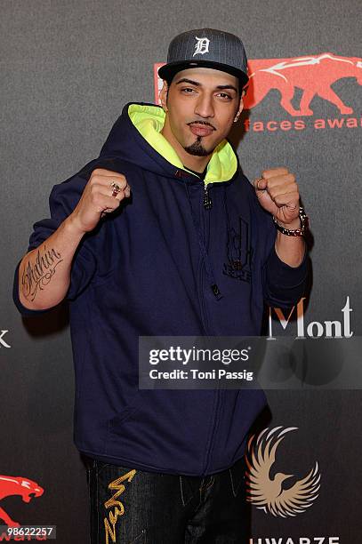 Winner, singer Mehrzad Marashi attends the 'New Faces Award 2010' at Cafe Moskau on April 22, 2010 in Berlin, Germany.