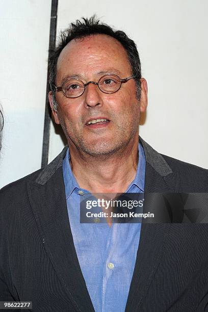 Actor Jean Reno attends the premiere of "My Own Love Song" during the 2010 Tribeca Film Festival at the Tribeca Performing Arts Center on April 22,...