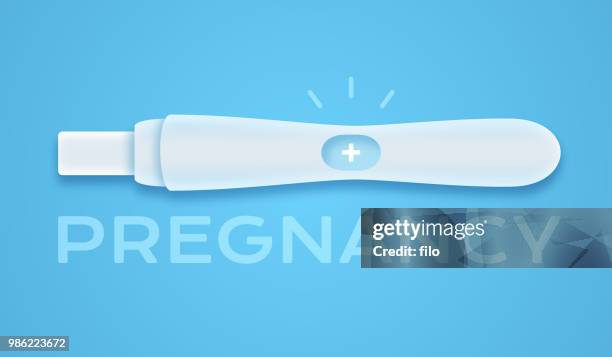 pregnancy test - pregnancy test stock illustrations