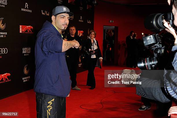 Winner, singer Mehrzad Marashi attends the 'New Faces Award 2010' at Cafe Moskau on April 22, 2010 in Berlin, Germany.