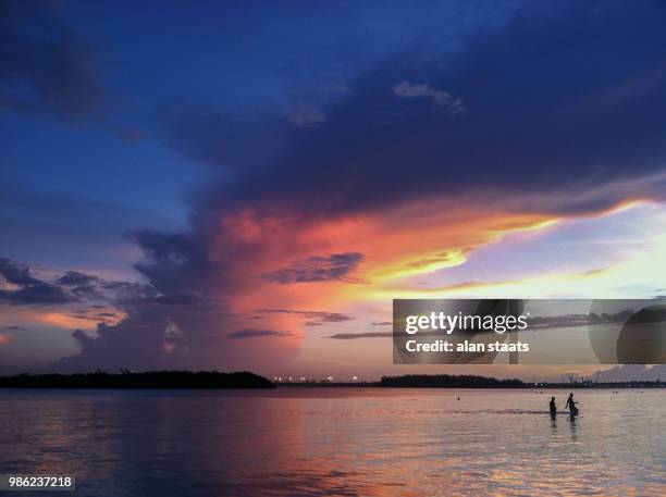 boca chica sunset - chica ストックフォトと画像