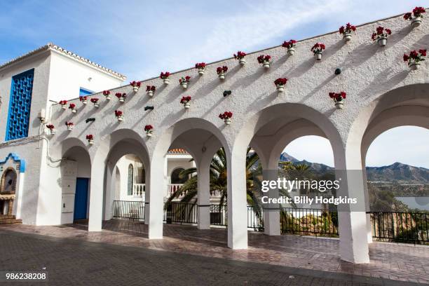 balcon de europa - balcon stock pictures, royalty-free photos & images