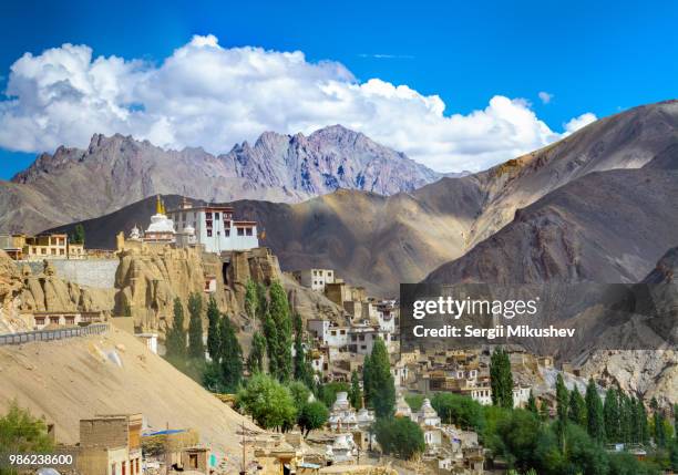 indian monastery lamayuru - lamayuru stockfoto's en -beelden