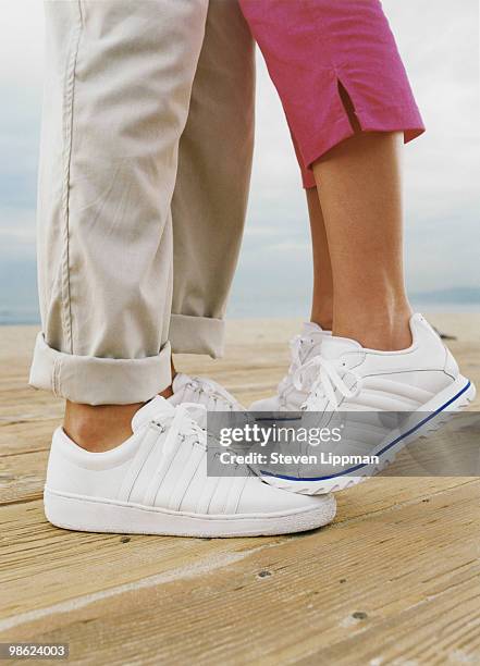 Couple Playing Outdoors High-Res Stock Photo