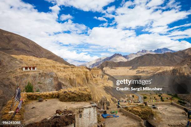 indian monastery lamayuru - lamayuru stock pictures, royalty-free photos & images