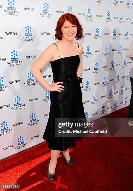 Actress Kate Flannery attends the Opening Night Gala of the newly restored "A Star Is Born" premiere at Grauman's Chinese Theatre on April 22, 2010...