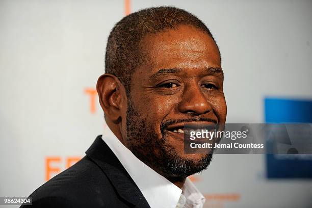 Actor Forest Whitaker attend the premiere of "My Own Love Song" during the 2010 Tribeca Film Festival at the Tribeca Performing Arts Center on April...