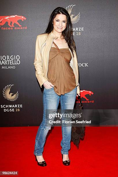Countess, actress Mariella von Faber-Castell attends the 'new faces award 2010' at cafe Moskau on April 22, 2010 in Berlin, Germany.