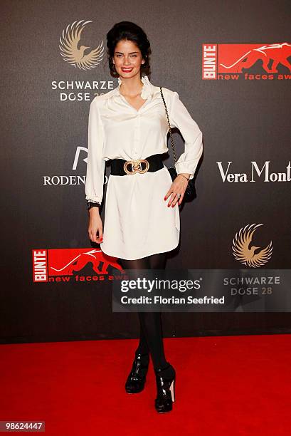 Model Shermine Sharivar attends the 'new faces award 2010' at cafe Moskau on April 22, 2010 in Berlin, Germany.