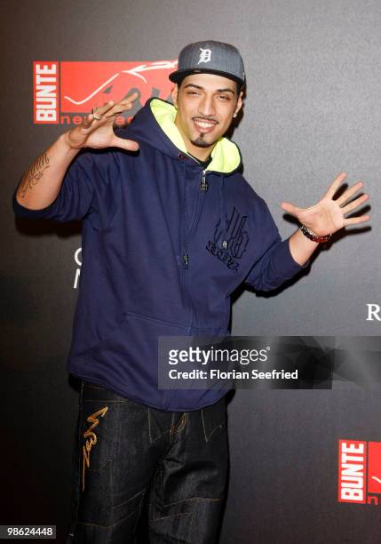 Superstar 2010 Mehrzad Marashi attends the 'new faces award 2010' at cafe Moskau on April 22, 2010 in Berlin, Germany.