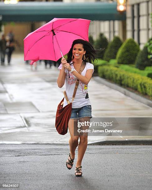 Melissa Rycroft sighting on 5th Ave on April 22, 2010 in New York City.