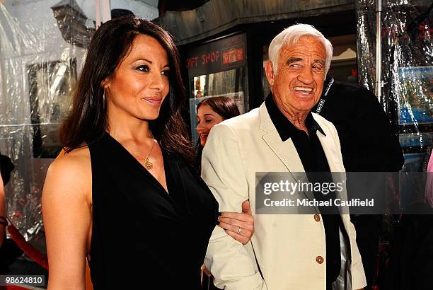 Actor Jean-Paul Belmondo attends the Opening Night Gala of the newly restored "A Star Is Born" premiere at Grauman's Chinese Theatre on April 22,...