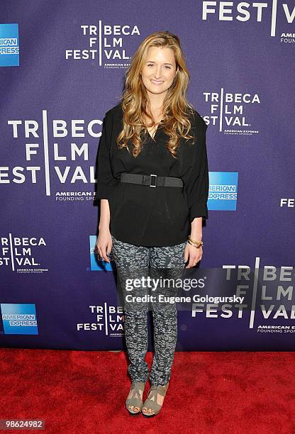 Grace Gummer attends the "Meskada" premiere at the 9th Annual Tribeca Film Festival at Village East Cinema on April 22, 2010 in New York City.