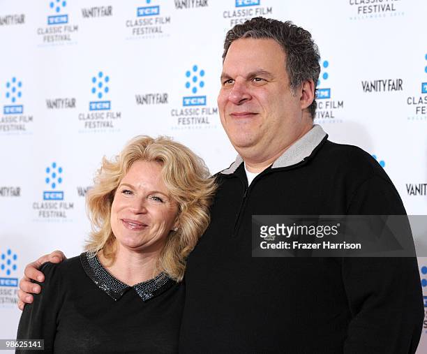 Susie Essman and Jeff Garlin arrive at the TCM Classic Film Festival's "A Star Is Born" held at Mann's Chinese Theater on April 22, 2010 in...