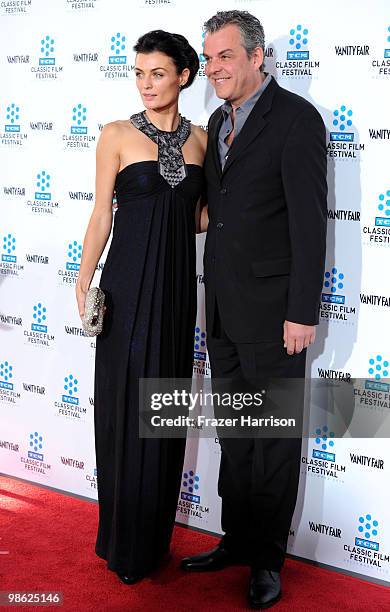 Lyne Renee and Danny Huston arrive at the TCM Classic Film Festival's "A Star Is Born" held at Mann's Chinese Theater on April 22, 2010 in Hollywood,...