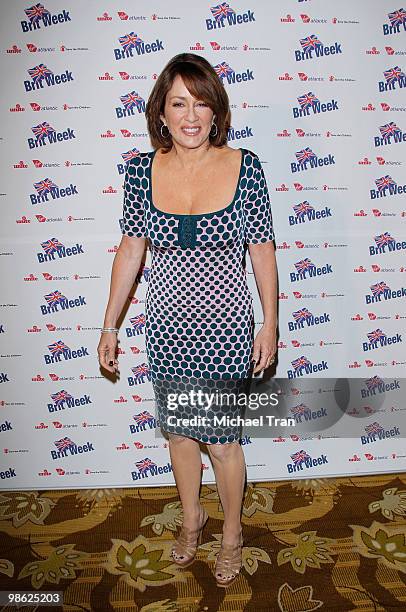 Patricia Heaton arrives to the BritWeek 2010 charity event: "Save The Children And Virgin Unite" held at the Beverly Wilshire hotel on April 22, 2010...