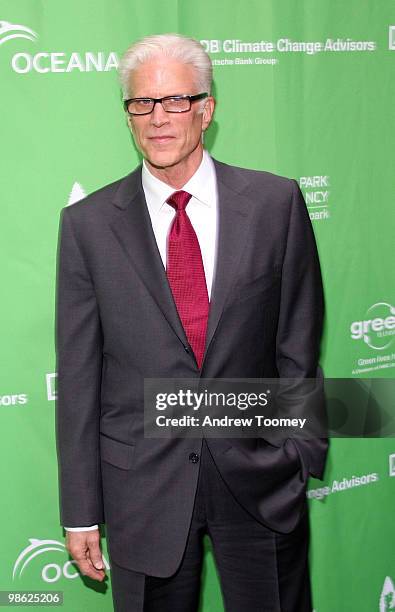 Actor Ted Danson attends the A Bid to Save the Earth Green Auction at Christie's on April 22, 2010 in New York City.