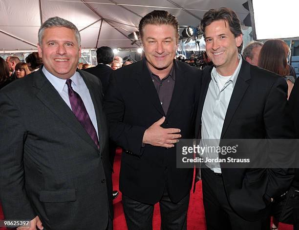 Chairman and CEO of Turner Broadcasting System, Inc. Phil Kent, actor Alec Baldwin and EVP, Head of Programming for TBS, TNT and Turner Classic...