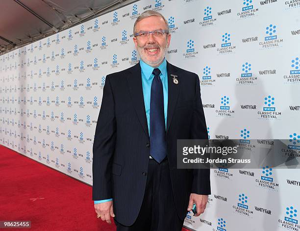 Film critic Leonard Maltin arrives at the TCM Classic Film Festival's "A Star Is Born" held at Mann's Chinese Theater on April 22, 2010 in Hollywood,...