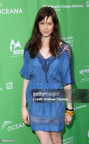 Elettra Wiedemann attends the A Bid to Save the Earth Green Auction at Christie's on April 22, 2010 in New York City.