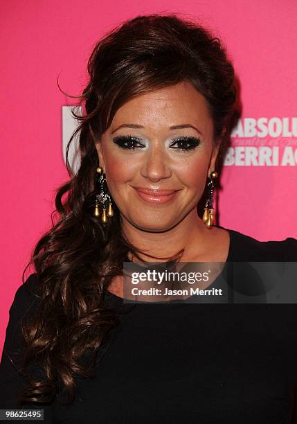 Actress Leah Remini arrives at the Us Weekly Hot Hollywood Style Issue celebration held at Drai's Hollywood at the W Hollywood Hotel on April 22,...