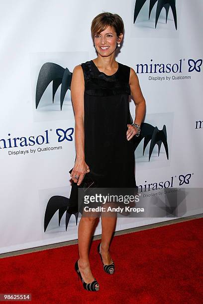Editor-in-chief of Glamour Cynthia Leive attends the 45th Annual National Magazine Awards at Alice Tully Hall, Lincoln Center on April 22, 2010 in...