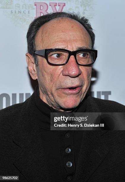 Actor F. Murray Abraham attends the opening of "Sondheim on Sondheim" at the Roundabout Theatre Company on April 22, 2010 in New York City.