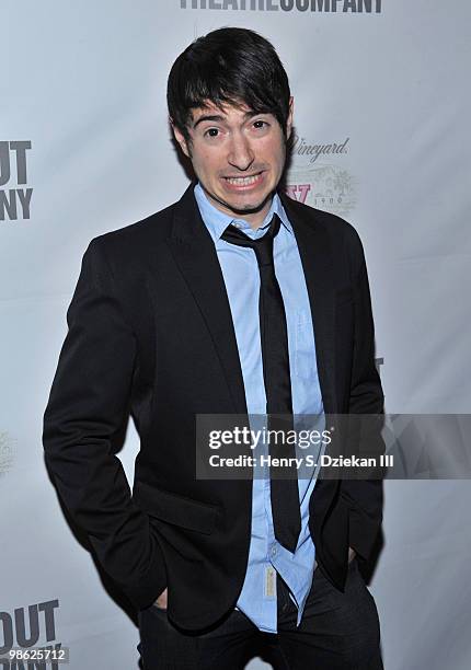 Jason Fuchs attends the opening of "Sondheim on Sondheim" at the Roundabout Theatre Company on April 22, 2010 in New York City.