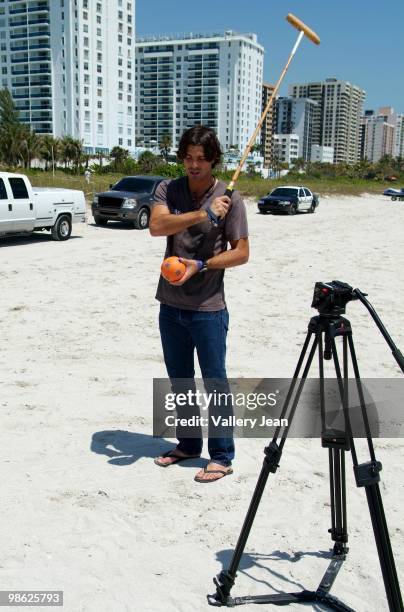 Polo player Nacho Figueras attends 2010 AMG Miami Beach Women Polo World Cup on April 22, 2010 in Miami Beach, Florida.